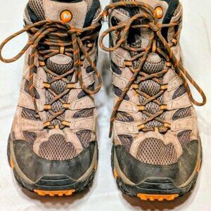 Merrell J06045 Walnut Mid Vent Performance Hiking Boots Size 14